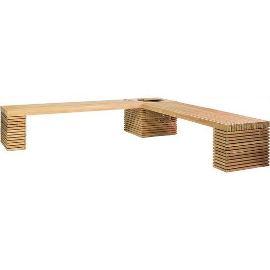 Modulo vrtna klop s cvetličnim koritom (19900)