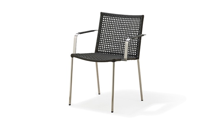  Straw jedilni stol z naslonom (5408) 